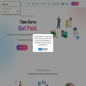 Скриншот главной страницы сайта jcvmoney-easily.buzz