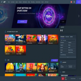 Скриншот главной страницы сайта jet112.casino