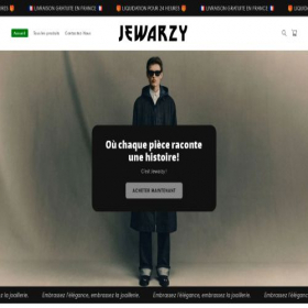 Скриншот главной страницы сайта jewarzy.com