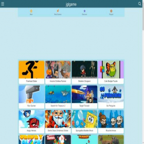 Скриншот главной страницы сайта jglgame.com