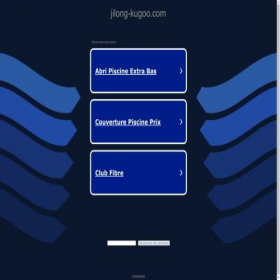 Скриншот главной страницы сайта jilong-kugoo.com