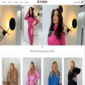 Скриншот главной страницы сайта jk-style-fashion.com