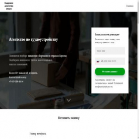 Скриншот главной страницы сайта job-view.ru