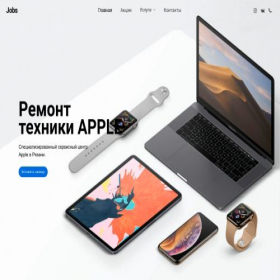 Скриншот главной страницы сайта jobs-remont.ru