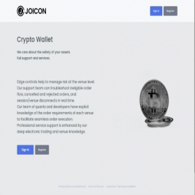 Скриншот главной страницы сайта joicon.com