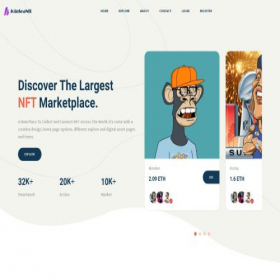 Скриншот главной страницы сайта joinseanfts.com