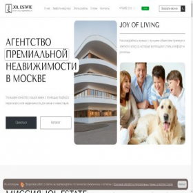Скриншот главной страницы сайта jol-estate.ru