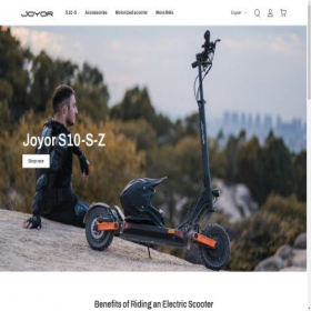 Скриншот главной страницы сайта joyor-eu.com