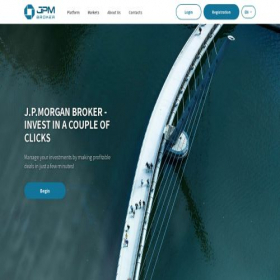 Скриншот главной страницы сайта jp-broker.com