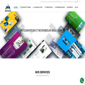 Скриншот главной страницы сайта jpaconsultants.com