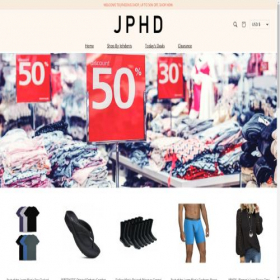 Скриншот главной страницы сайта jphdenis.com