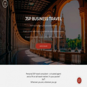 Скриншот главной страницы сайта jsp-travel.com