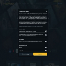 Скриншот главной страницы сайта justwatch.com