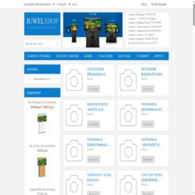 Скриншот главной страницы сайта juwelshop.ru