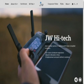 Скриншот главной страницы сайта jwrfpa.website