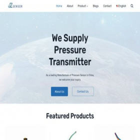 Скриншот главной страницы сайта jzcgsensor.com