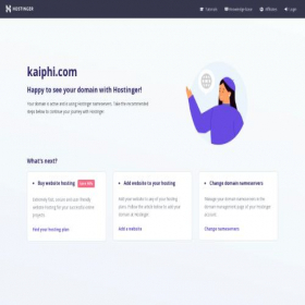 Скриншот главной страницы сайта kaiphi.com