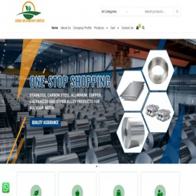 Скриншот главной страницы сайта kanalcompanylimited.com