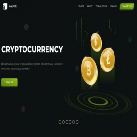 Скриншот главной страницы сайта kaupx.com