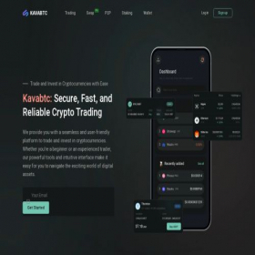 Скриншот главной страницы сайта kavabtc.com