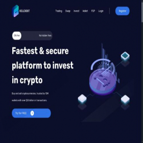 Скриншот главной страницы сайта kelexbit.com