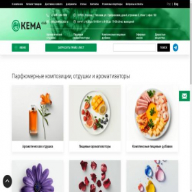 Скриншот главной страницы сайта kemaclub.ru