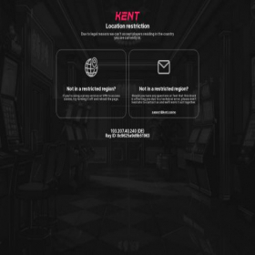 Скриншот главной страницы сайта kentcasino768.com