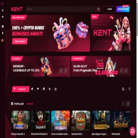 Скриншот главной страницы сайта kentcasino797.com