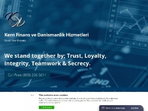 Скриншот главной страницы сайта kernfinance.org