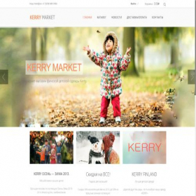 Скриншот главной страницы сайта kerrymarket.ru