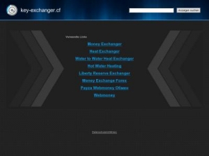 Скриншот главной страницы сайта key-exchanger.cf