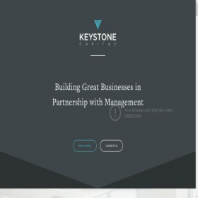 Скриншот главной страницы сайта keystonecapital.com