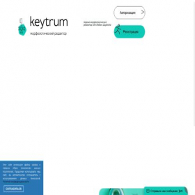 Скриншот главной страницы сайта keytrum.ru