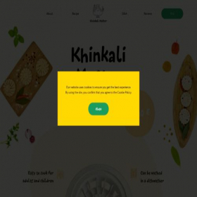 Скриншот главной страницы сайта khinkali-master.com