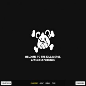 Скриншот главной страницы сайта killa-bears.eu