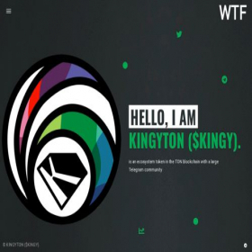Скриншот главной страницы сайта kingy.wtf