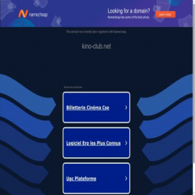 Скриншот главной страницы сайта kino-club.net