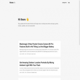 Скриншот главной страницы сайта kirago.pages.dev