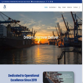 Скриншот главной страницы сайта kiwashipping.com