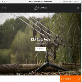 Скриншот главной страницы сайта kkcarppods.de