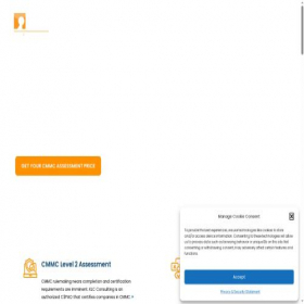 Скриншот главной страницы сайта klcconsulting.net