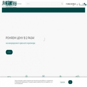 Скриншот главной страницы сайта kld.alatau.market