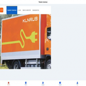 Скриншот главной страницы сайта klnrus77.com