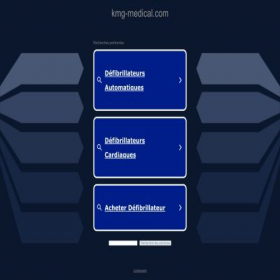Скриншот главной страницы сайта kmg-medical.com