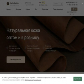 Скриншот главной страницы сайта kogline-shop.ru