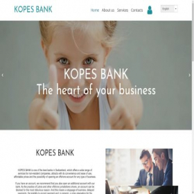 Скриншот главной страницы сайта kopes-biz.com