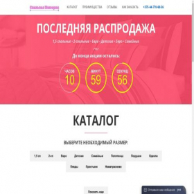 Скриншот главной страницы сайта koroleva.of.by