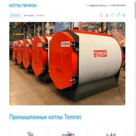 Скриншот главной страницы сайта kotly-temron.ru