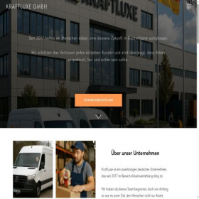 Скриншот главной страницы сайта kraftluxegmbh.com