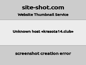 Скриншот главной страницы сайта krasota14.club
